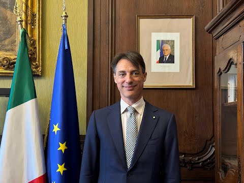 Début de mission pour Jacopo Albergoni, Consul Général d'Italie à Paris.