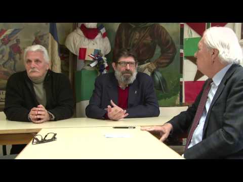 Entretien avec Enrico Persico et Giustiniano Rossi, Président et ancien Président de l'ANPI de Paris