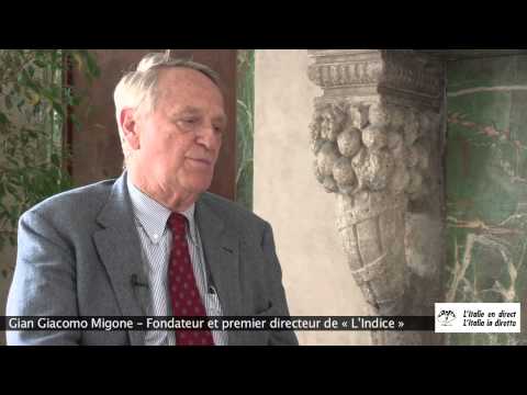 Entretien Gian Giacomo Migone, fondateur revue « L'Indice »