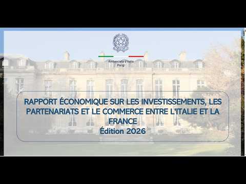 France-Italie, deux systèmes industriels et productifs fortement liés et intégrés.