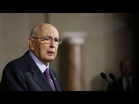 Giorgio Napolitano, l'homme qui portait le poids du monde sur ses épaules