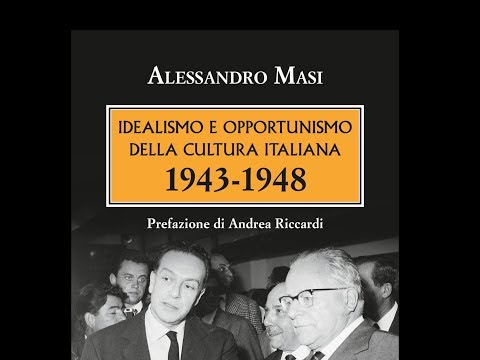 Masi : culture italienne 1943-1948, idéalisme et opportunisme